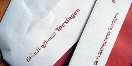 Belastingdienst Toeslagen envelop 500x250 px